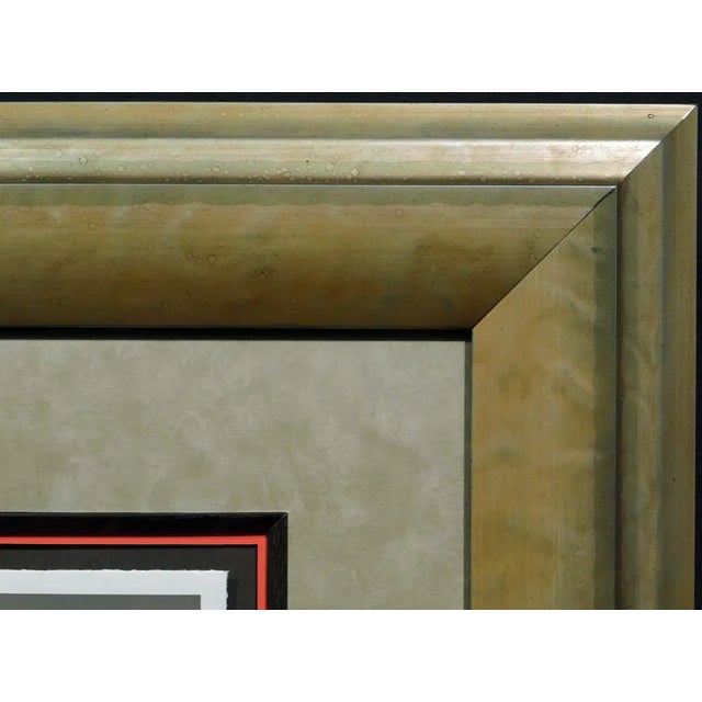 Frank Howell "Magpie" Lithograph Custom Framed Hand Signed For Sale - Image 4 of 7