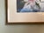 Beautiful original still life watercolor. It features a blue and white ginger jar lamp and vase of flowers in front of a...