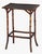 Vintage Petite Tortise Bamboo Side Table For Sale In Los Angeles - Image 6 of 11
