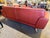 Modern Roche Bobois Red-Orange Sofa For Sale - Image 3 of 5