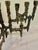 Brass Mid Century Brutalist Brass Menorah For Sale - Image 8 of 12
