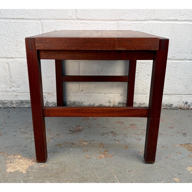 Mid-Century Danish Rosewood Nesting Tables For Sale - Image 10 of 11