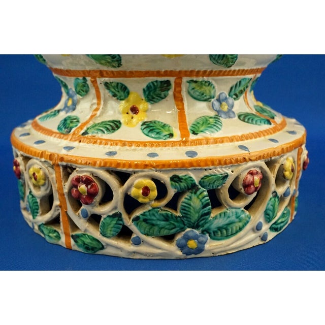 Ceramic Vase attributed to Giovanni Lapucci, 1920s For Sale - Image 12 of 18