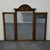 Italian High End Vintage Burled Walnut Italian Provincial 58" Tri-View Mirror For Sale - Image 3 of 5