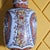 Vintage MCM Italian Hand Painted Floral Motif Porcelain Vase Made in Italy For Sale - Image 4 of 4