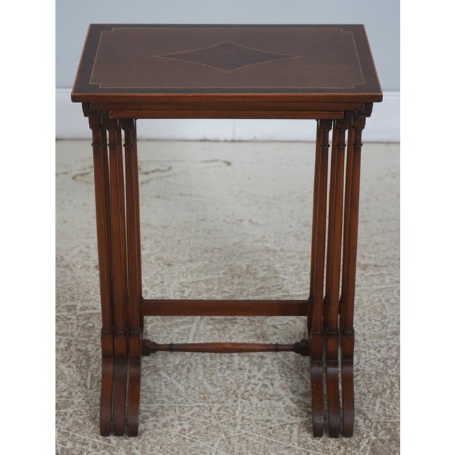 Age: Approx: 40 Years Old Details: High Quality Construction Nice Inlay Work Throughout Rosewood Banded Border Possibly By...