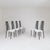 Cattedral 100 Chairs by Giorgio Cattelan for Cidue, Italy, 1980s, Set of 6 For Sale - Image 4 of 9