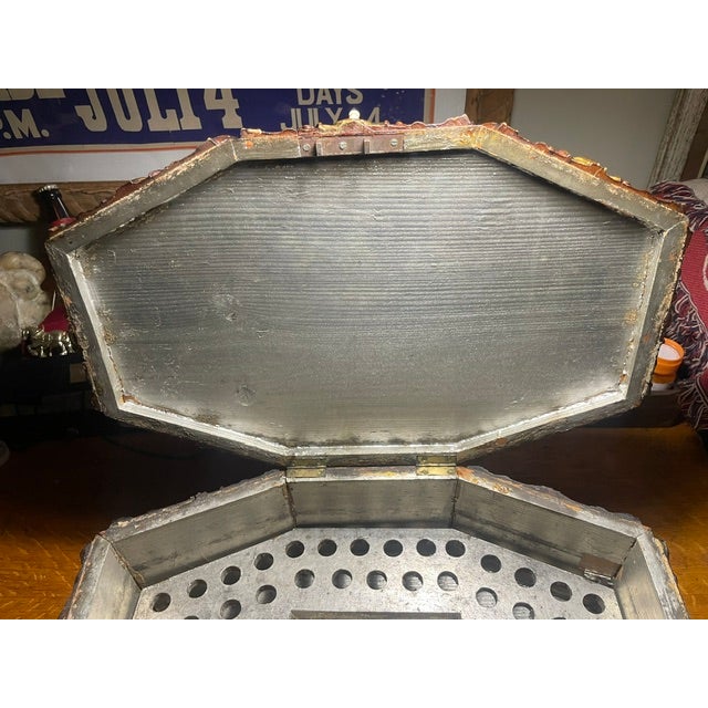 19th Century Extremely Ornate Humidor For Sale - Image 11 of 14