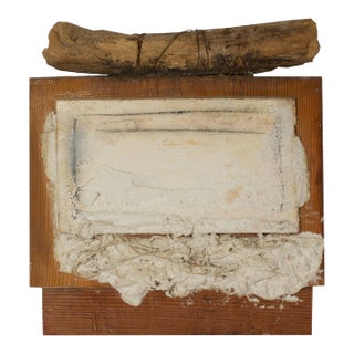 “Constructing Memory Vii” Mixed Media Wall Assemblage by Juliet Holland For Sale