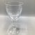 Traditional 1950s Morgantown "Eton" Water/Wine Goblets Cut Ball Stem, With Cross Hatch Band -Set of 6 Crystal Glasses For Sale - Image 3 of 13