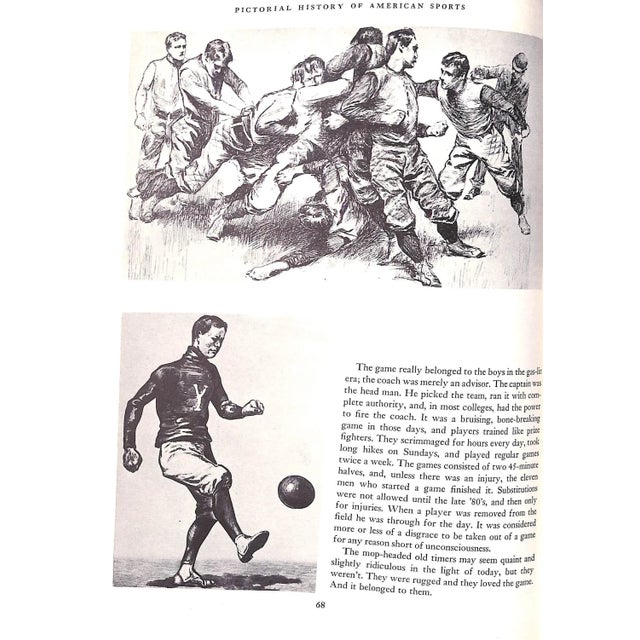 "Pictorial History of American Sports: From Colonial Times to the Present" 1952 Durant, John and Bettmann, Otto For Sale - Image 10 of 10