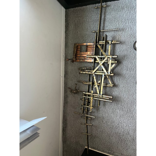 Mid Century modern Wall or artwork for stand alson. I am the original owner. The item was purchase is 1976 in Ithaca NY at...