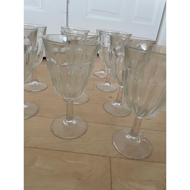 Vintage Duralex Picardie Wine Glasses - Set of 10 For Sale - Image 9 of 9
