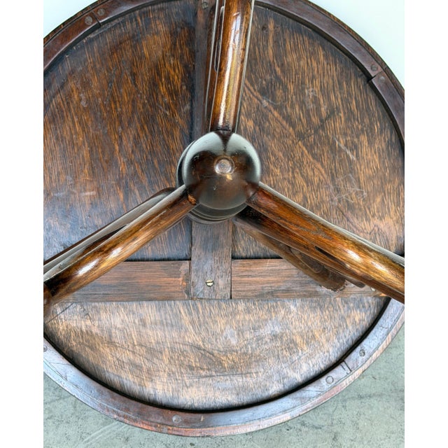 Thonet Bentwood Side Table with Scrolled Base, Austria, C. 1900-1919 For Sale In West Palm - Image 6 of 18