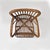 Brown Mid-Century Modern Italian Rattan Armchairs with Armrests, 1960s, Set of 4 For Sale - Image 8 of 18