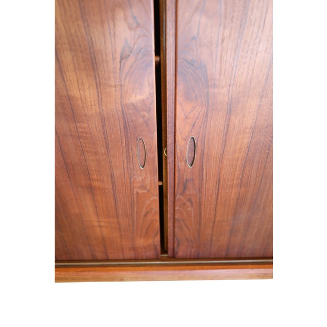 Danish Teak Sideboard with Sliding Doors, 1960s For Sale - Image 16 of 18