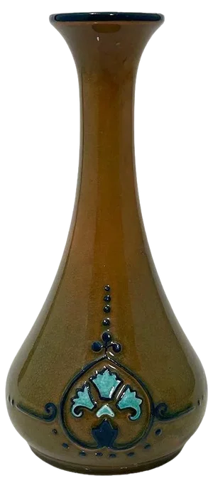 Dutch Eartheware Vase from Arnhemsche Fayencefabriek, 1910s