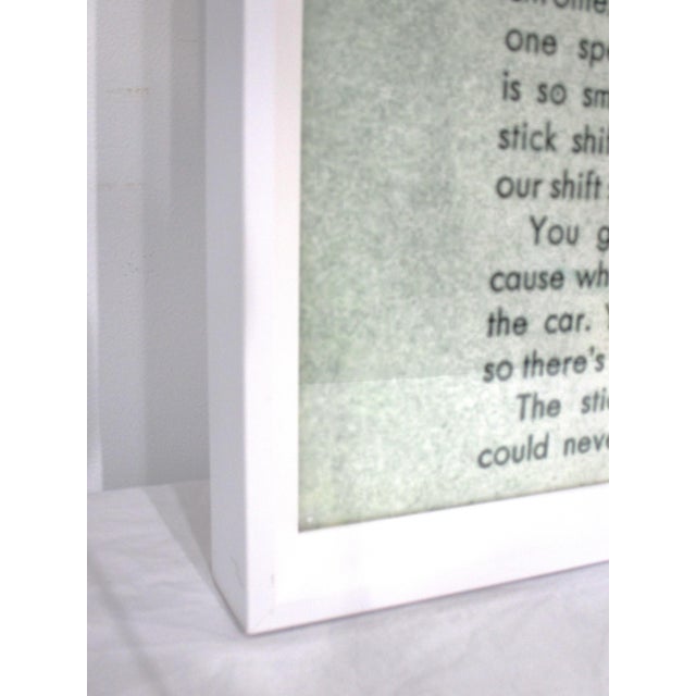 Large Volkswagen Corporate Mylar Beetle Advertisement For Sale - Image 9 of 11