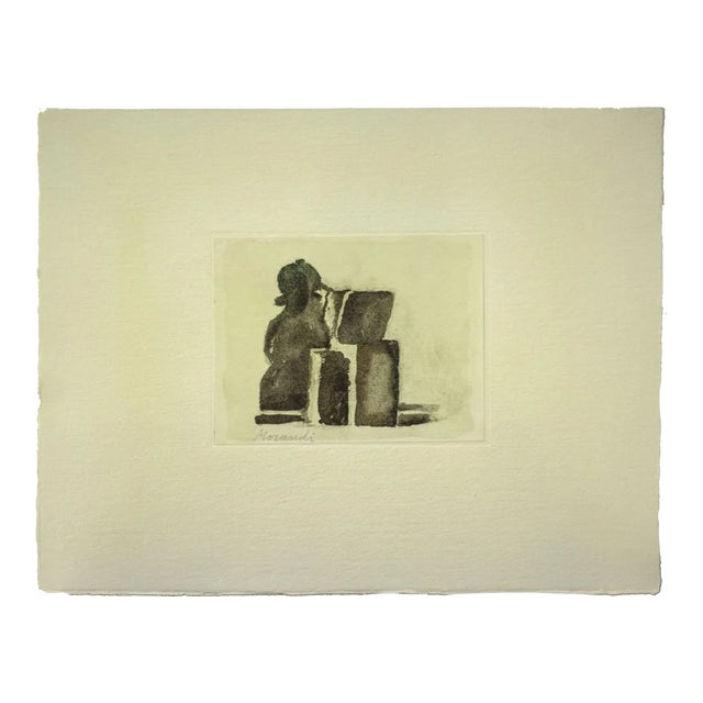 Still Life, Vintage Offset Print After Giorgio Morandi, 1973 For Sale