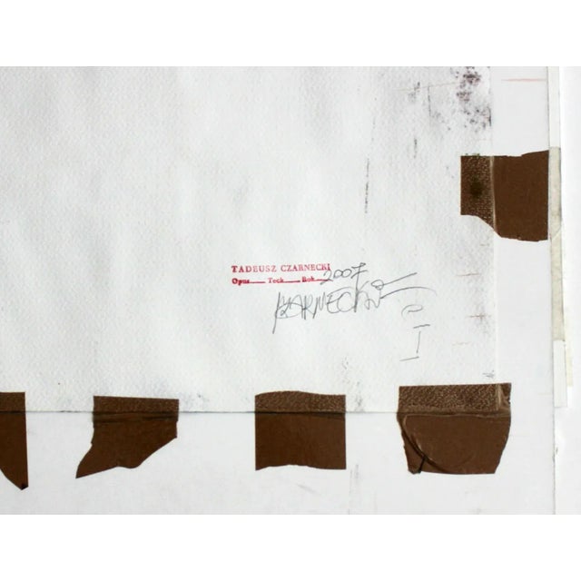 Tadeusz Czarnecki, Abstraction, 2007 For Sale - Image 3 of 8