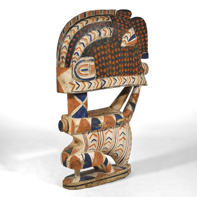 Wood Baga Sculpture from Guinea-Bissau For Sale - Image 7 of 10