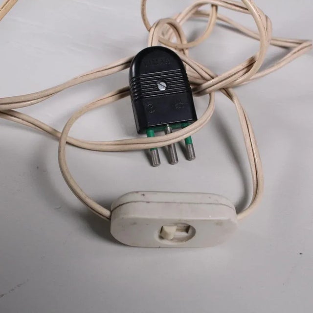 Mushroom-Shaped Table Lamp in Murano Glass with Bubbles from Vistosi For Sale - Image 10 of 11