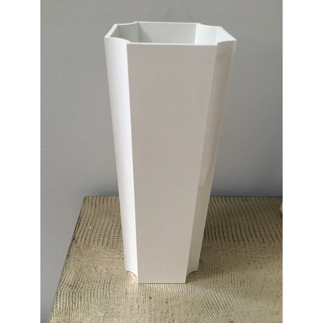 1970s Jacques Bedat Plastic Vase For Sale In Charleston - Image 6 of 6