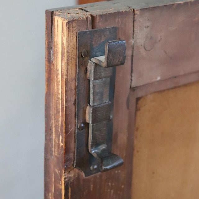 Small Antique Wardrobe in Walnut with Marble Top, 1800s For Sale - Image 6 of 15