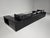 Animal Skin Down Sofa in Black Leather by Carlo Bartoli for Rossi di Albizzate, 1970s, Set of 2 For Sale - Image 7 of 14