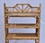 1970's Brighton Pavilion Chinese Chippendale Bamboo Caned Bookcase Etagere For Sale - Image 10 of 10