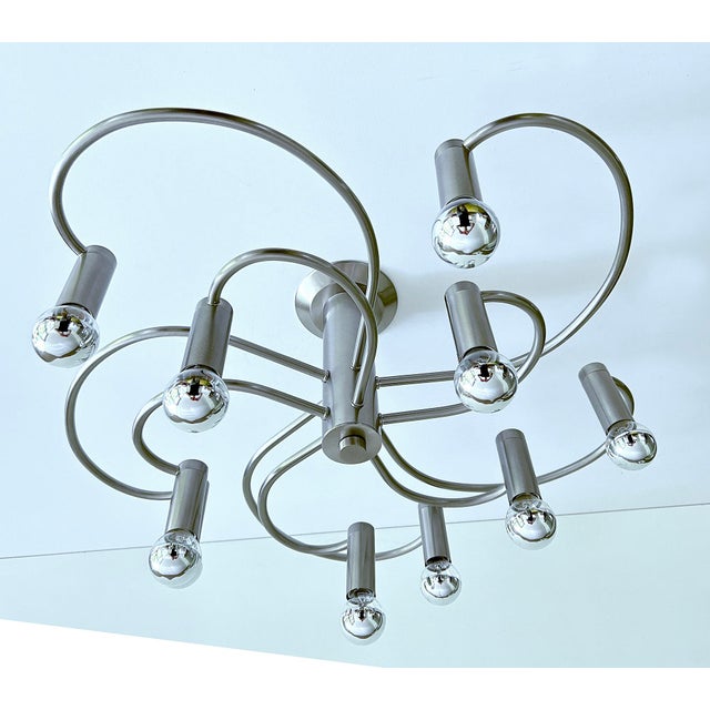 Large Vintage Helix Ceiling Light from Cosack For Sale - Image 9 of 15