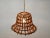 French Pendant in Rattan and Wicker by Louis Sognot, 1960s For Sale - Image 6 of 11