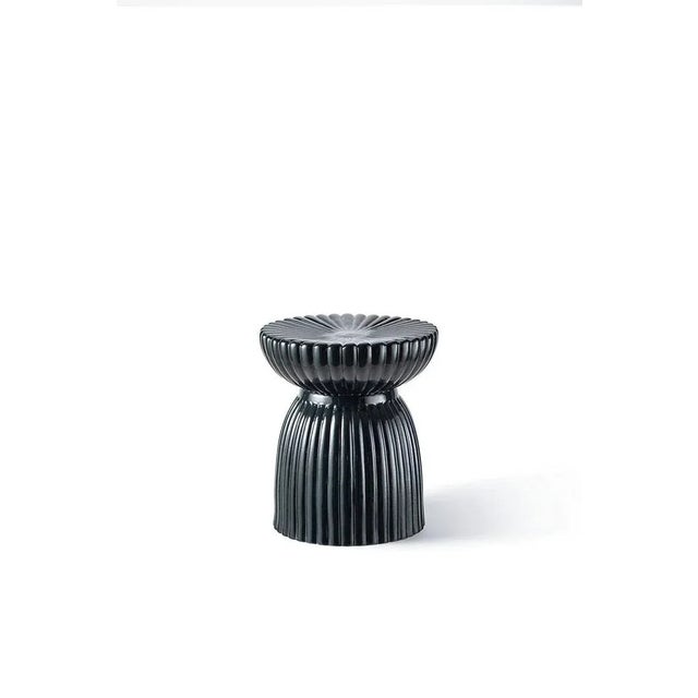 Contemporary Glossy Ceramic Stool by Thomas Dariel For Sale - Image 3 of 10