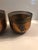 1940s 1940s Copper Brass Reticulated Footed Planters With Rose - A Pair For Sale - Image 5 of 18