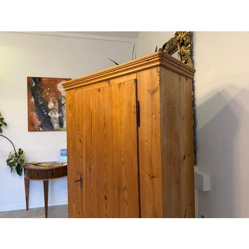 Rustic Biedermeier Bread Cabinet For Sale - Image 6 of 13