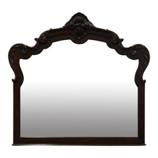 Pulaski Furniture Covington Collection Traditional Victorian Inspired 45" Dresser / Wall Mirror - Dark Cherry Finish 989110 For Sale