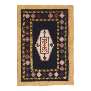 Vintage American Hooked Rug, 02'00 X 03'00