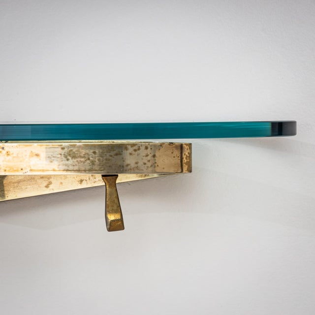 Fontana Arte Model 2185 Wall Coat Rack by Max Ingrand for Fontana Arte, Italy, circa 1955 For Sale - Image 4 of 5