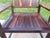 Brown Mortise & Tenon Exotic Wood Arm Chair Pair ~ Ziricote or Macassar ~ Mid Century Rosewood ~ Arts and Crafts Style For Sale - Image 8 of 15
