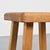 Wood Vintage Pine Stool, France, 1980s For Sale - Image 7 of 12