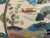 Chinoiserie Vintage Elsa Williams "Chinese Plate" Chinoiserie Crewel Embroidery in Giltwood Frame For Sale - Image 3 of 16