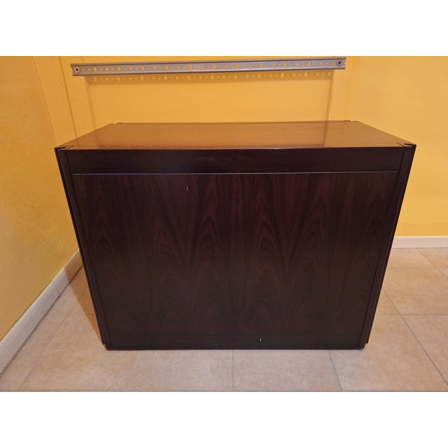 Brown Sideboard with Doors in Rosewood by Angel Mangiarotti for Molteni, 1960s For Sale - Image 8 of 18