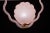 Set of 2 Shell Pink and Trasp Murano Glass Pendants by Barovier E Toso, 1940s For Sale - Image 10 of 11