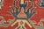 Kazak Rug 7’5” X 10’7” Red Wool Tribal Hand-Knotted Carpet For Sale - Image 4 of 15