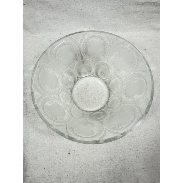 Lalique Vintage Lalique Thistle Bowl For Sale - Image 4 of 11
