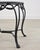 Late 20th Century Rose Tarlow Style Twig Iron Faux Bois Garden Drinks Table For Sale - Image 5 of 18