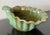 Circa 1939/1950 Prairie Green Fluted Cornucopia Cachepot/Planter #222 by Frankoma Pottery For Sale - Image 4 of 13