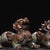 Pair of Chinese Cloisonné Enamel Pixiu Statues For Sale - Image 4 of 9