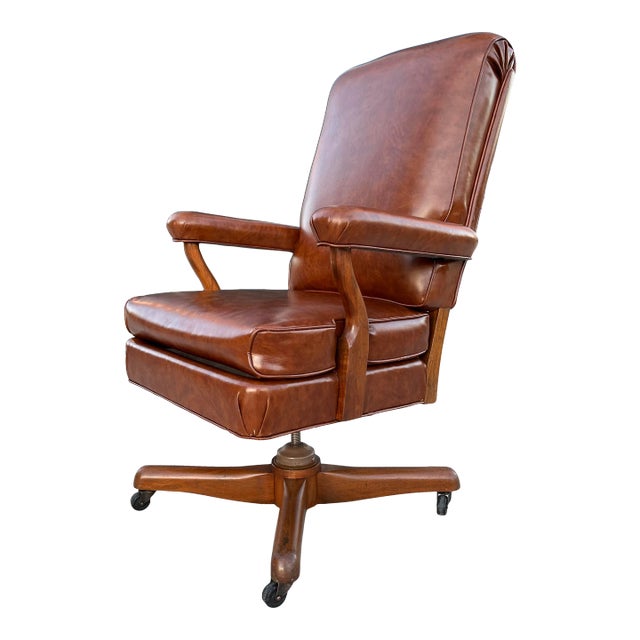 Gunlocke Model “Washington” John F. Kennedy Oval Office Chair For Sale