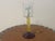 Striking signed art glass sculpture by Kerry Feldman for Fine Line Studios, featuring an abstract face rendered in rich...